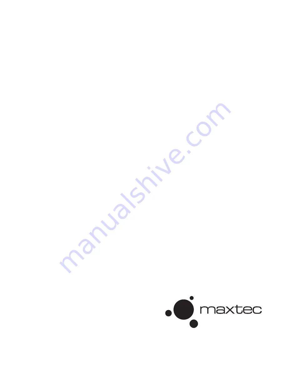 Maxtec MaxN2+ Instructions For Use Manual Download Page 8