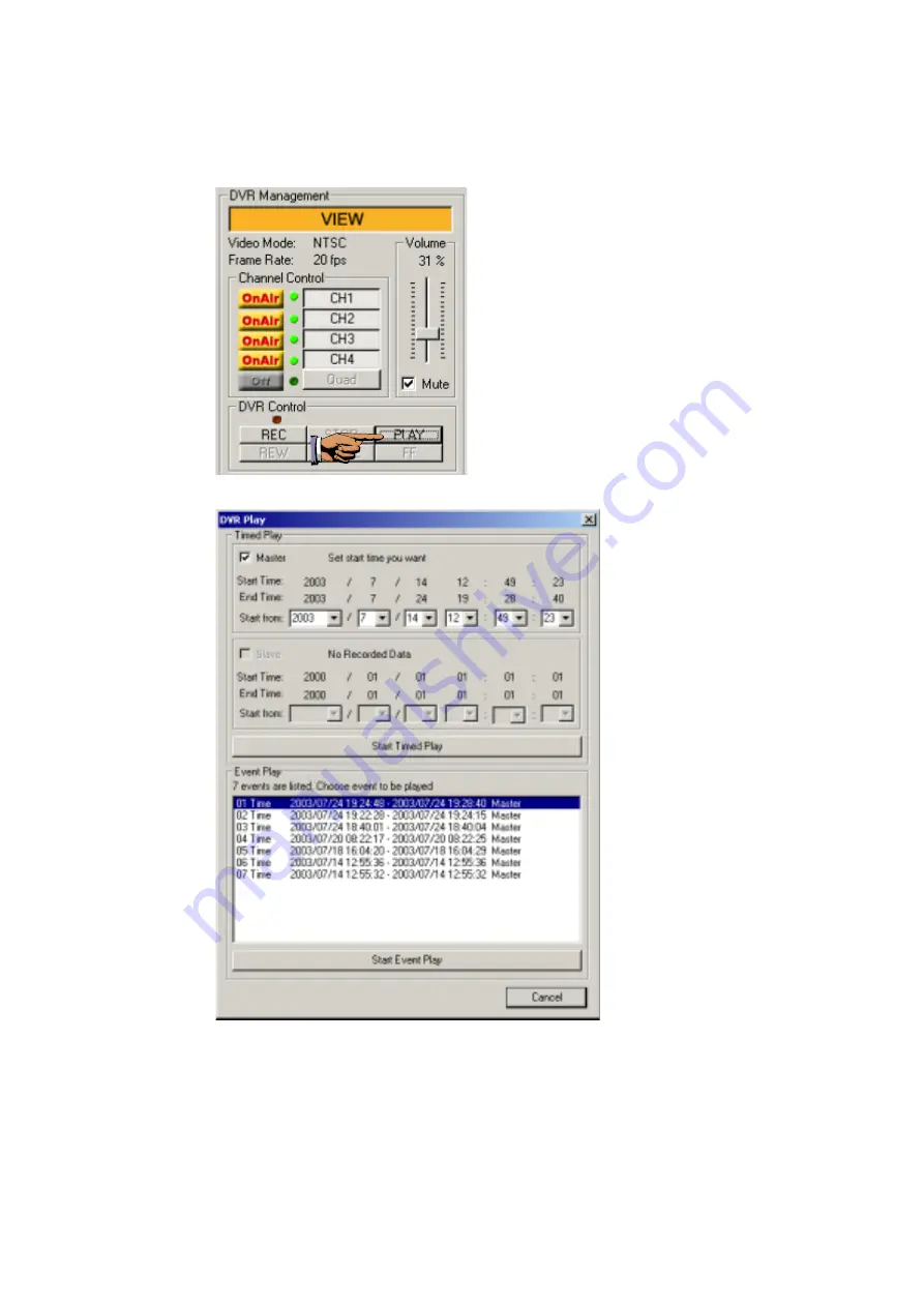 Maxtor 4-Channel DVR (Digital Recorde User Manual Download Page 46