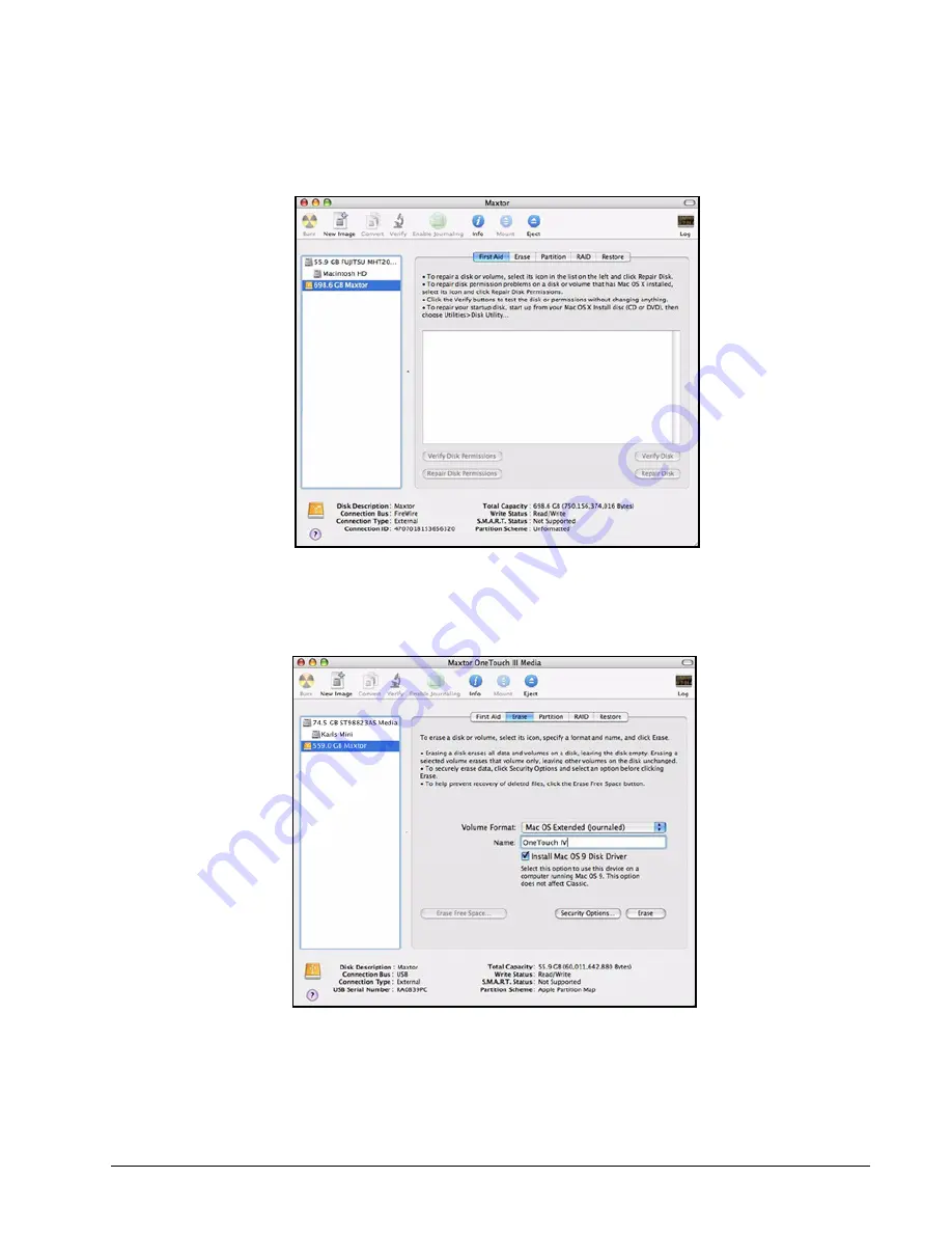 Maxtor Maxtor OneTouch 4 Mini User Manual Download Page 73