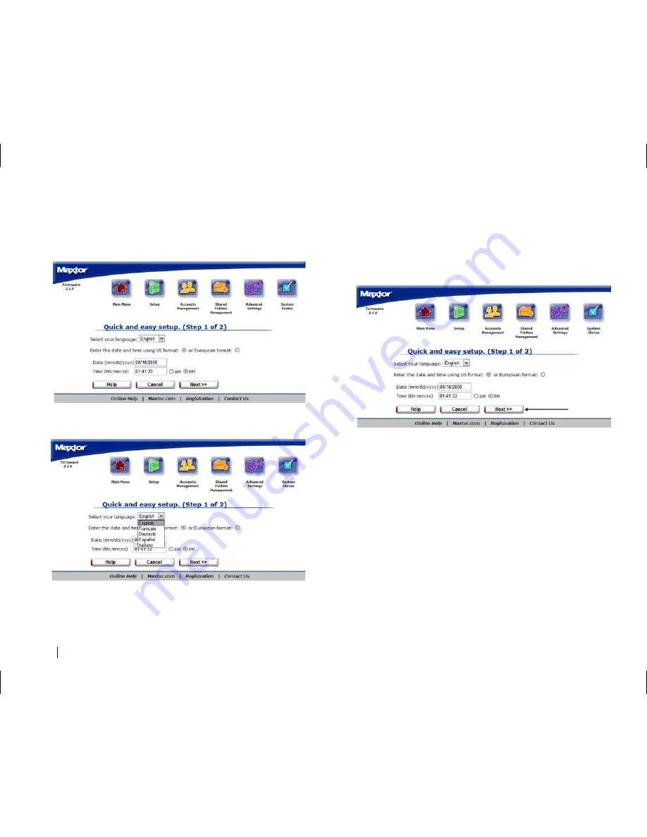 Maxtor Shared Storage Plus+ User Manual Download Page 38