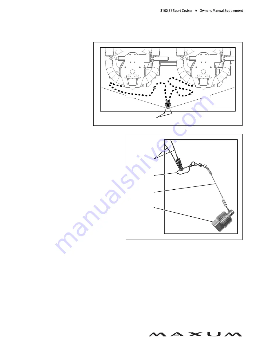 Maxum 3100 SE Sport Cruiser Owner'S Manual Download Page 38