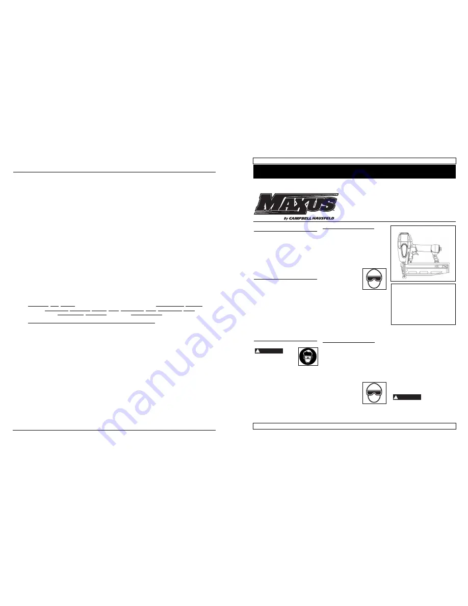 Maxus MXN064 Operating Instructions Download Page 1