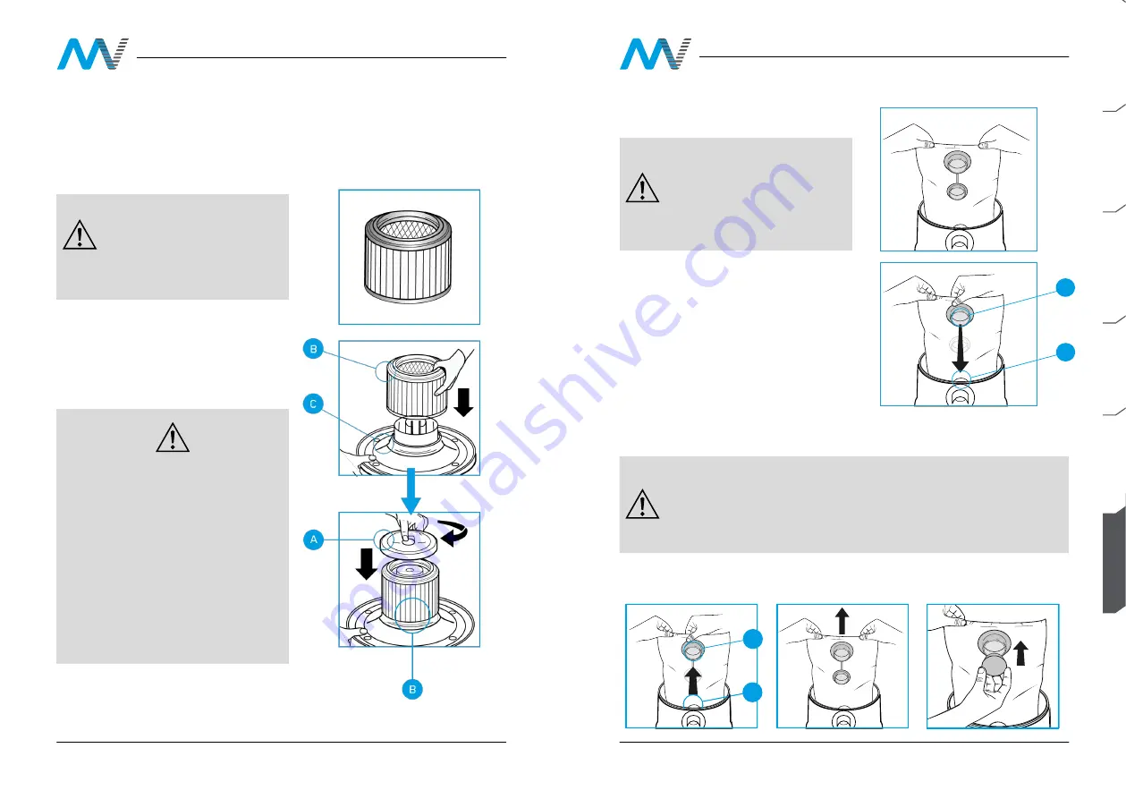 MaxVac DV15 MB Instruction Manual Download Page 57