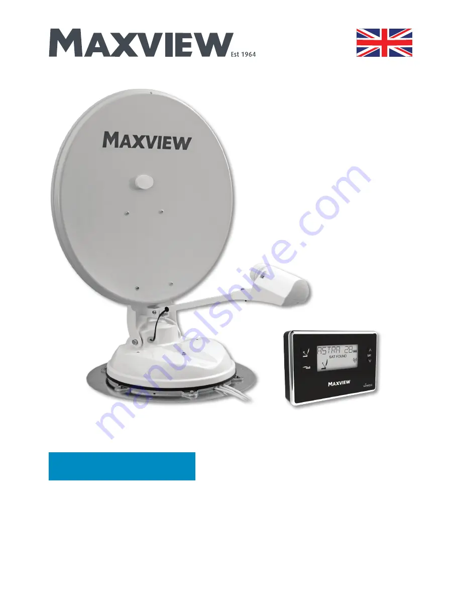 Maxview MXL003/65 Installation And Operating Instructions Manual Download Page 1