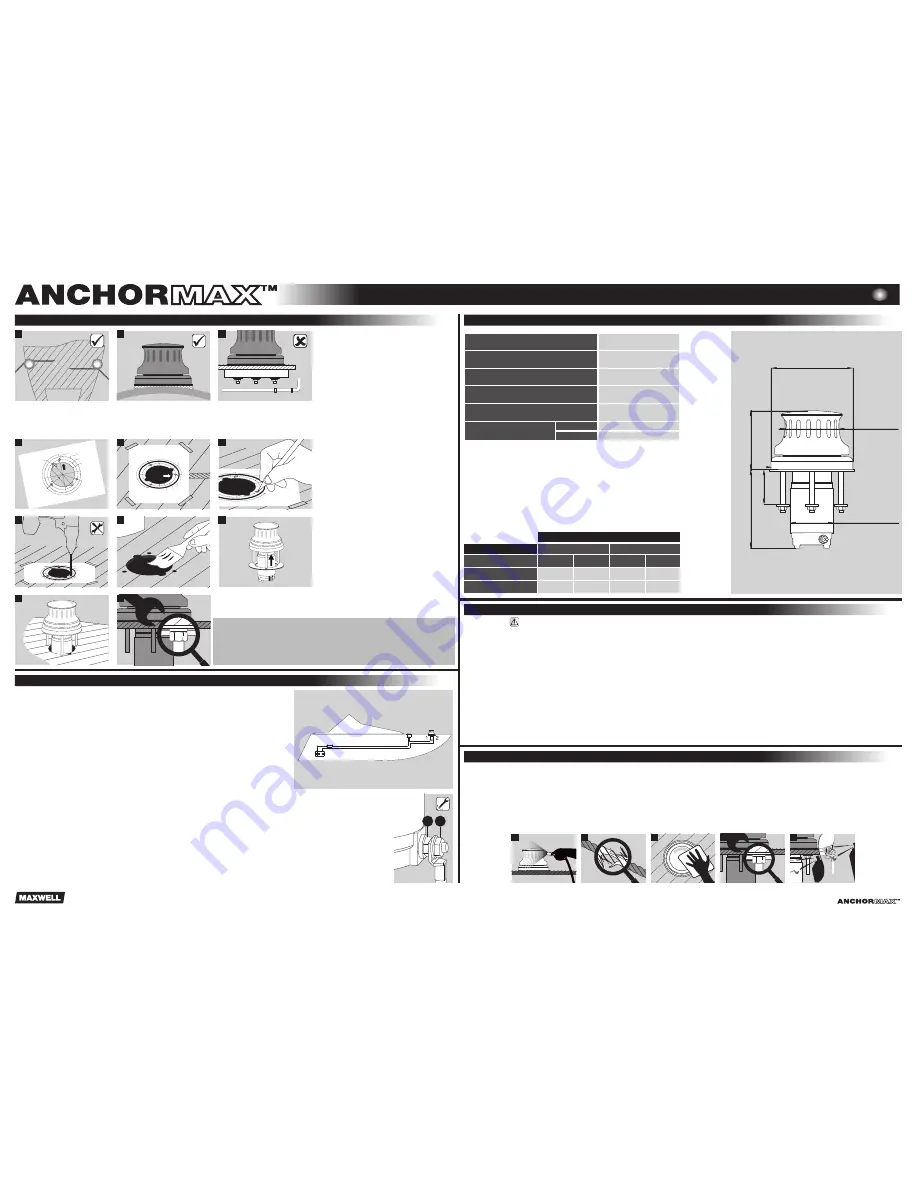 Maxwell AnchorMax User Manual Download Page 8