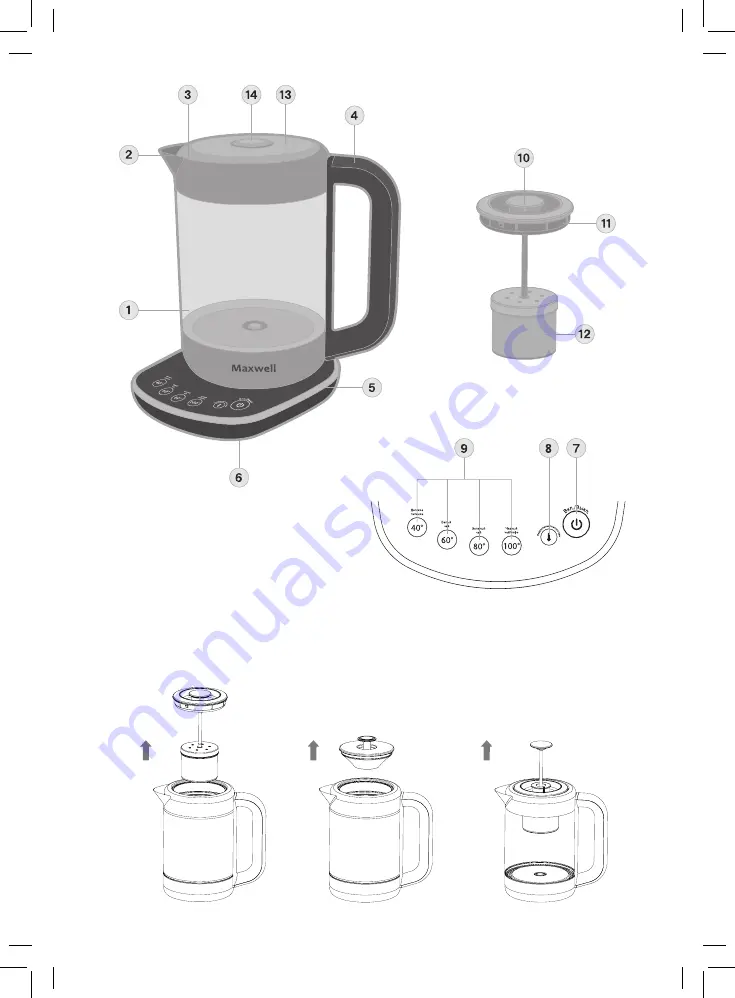 Maxwell MW-1060 ST Manual Instruction Download Page 2