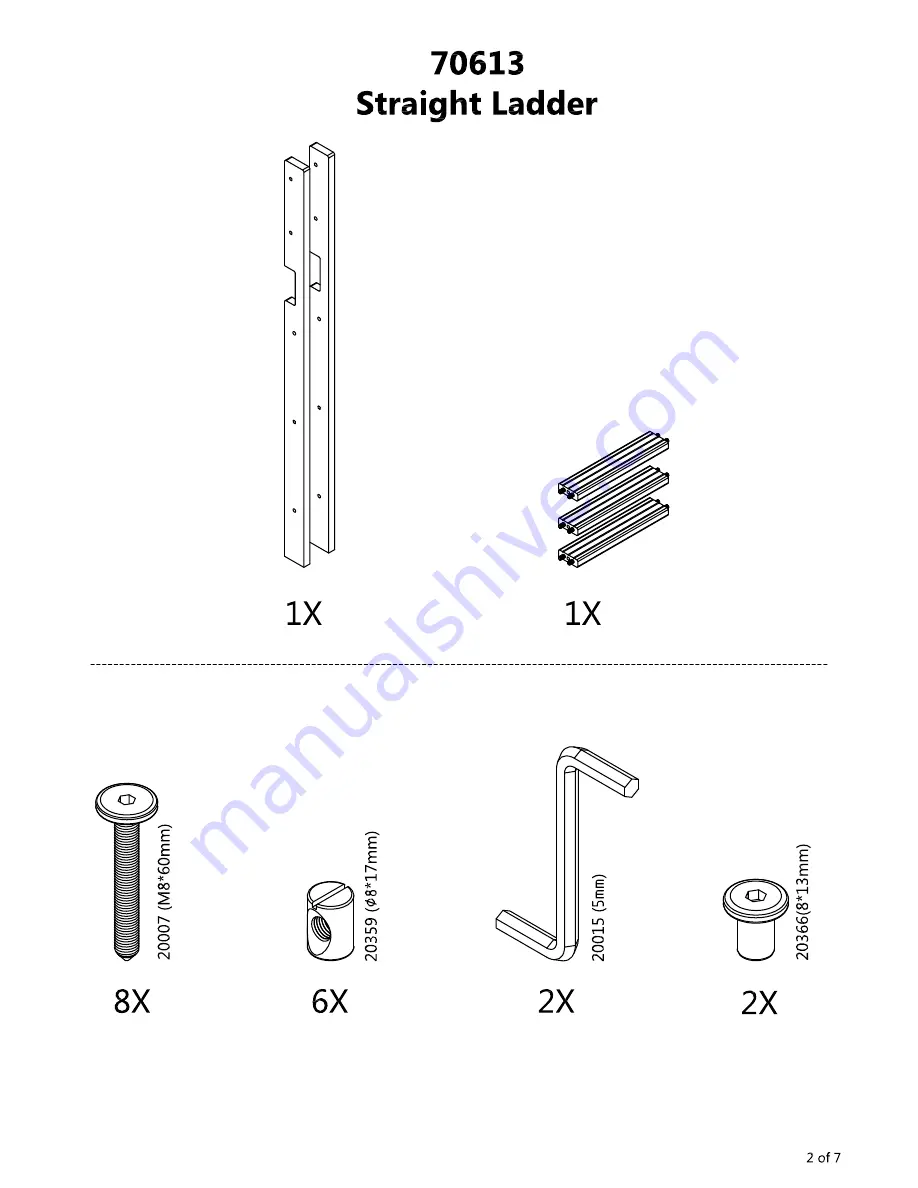 Maxwood Furniture Jackpot Low Loft Bed with End Ladder Скачать руководство пользователя страница 23