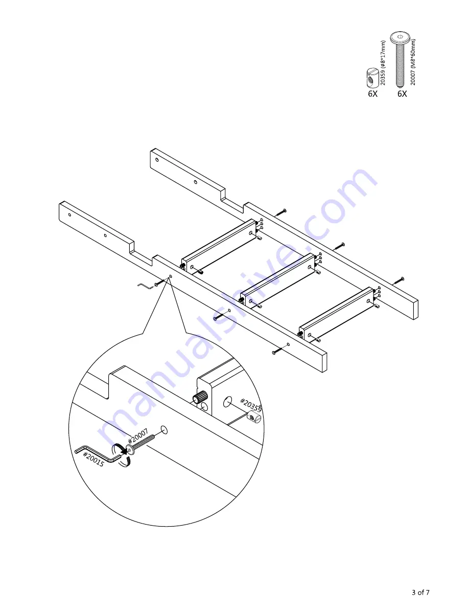 Maxwood Furniture Jackpot Low Loft Bed with End Ladder Скачать руководство пользователя страница 24