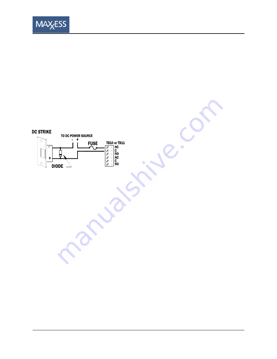 maxxess eMAX-LP4502 Installation Manual And Specification Download Page 11