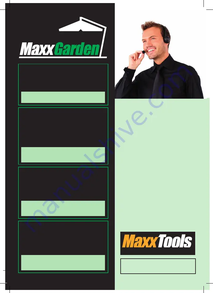 MaxxGarden 20138 Скачать руководство пользователя страница 28