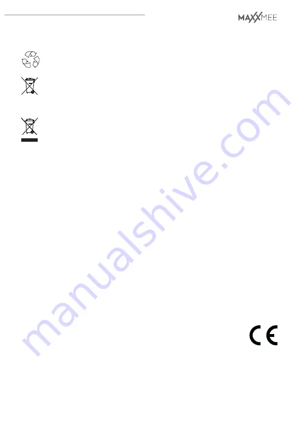 MAXXMEE 05032 Manual Download Page 16