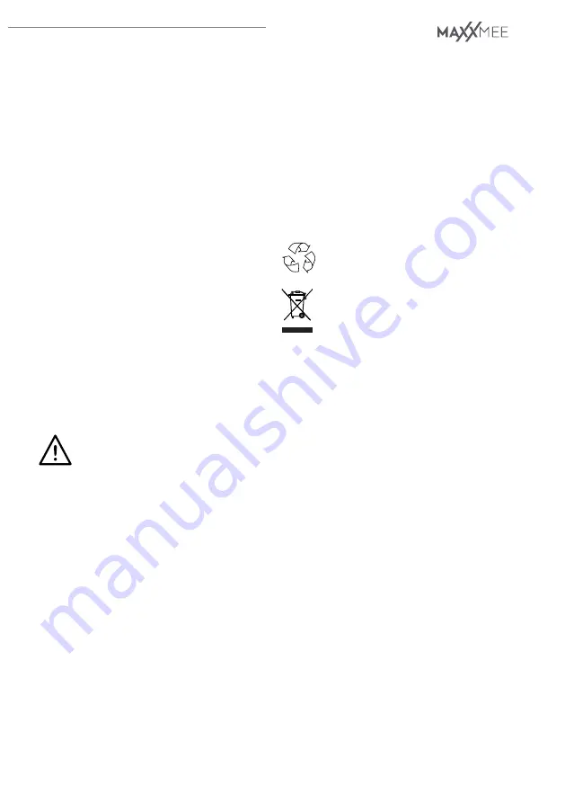 MAXXMEE 05787 Operating Instructions Manual Download Page 42