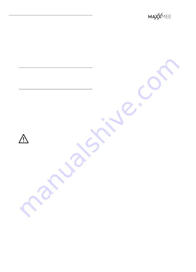 MAXXMEE 05878 Operating Instructions Manual Download Page 12