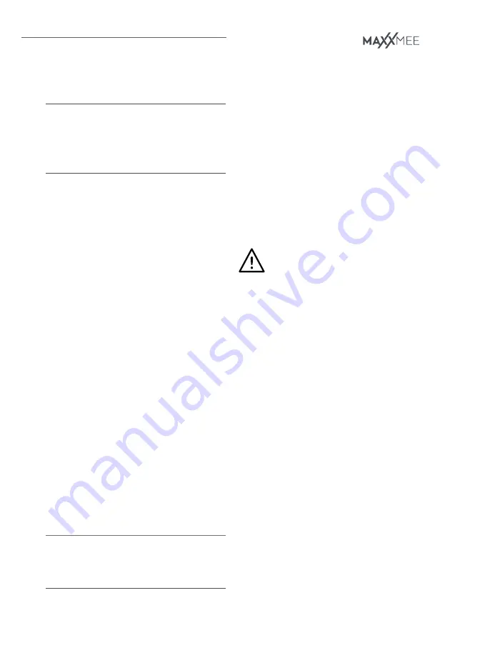 MAXXMEE 07227 Manual Download Page 16