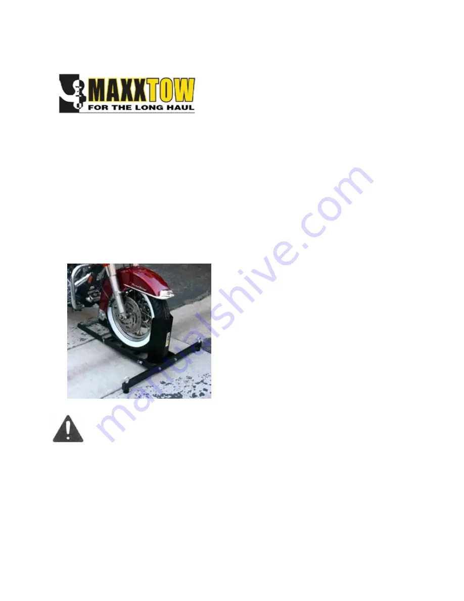 MAXXTOW 70271 Скачать руководство пользователя страница 1