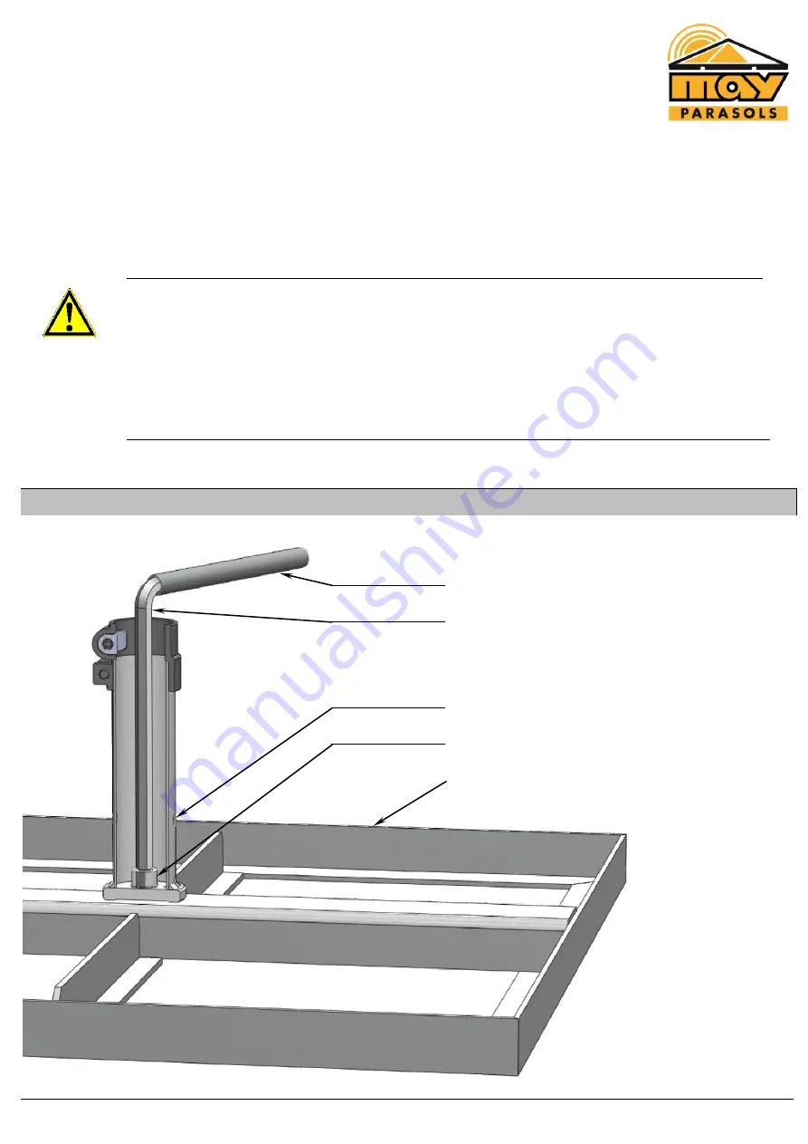 MAY DMZ411 Mounting Instructions Download Page 1