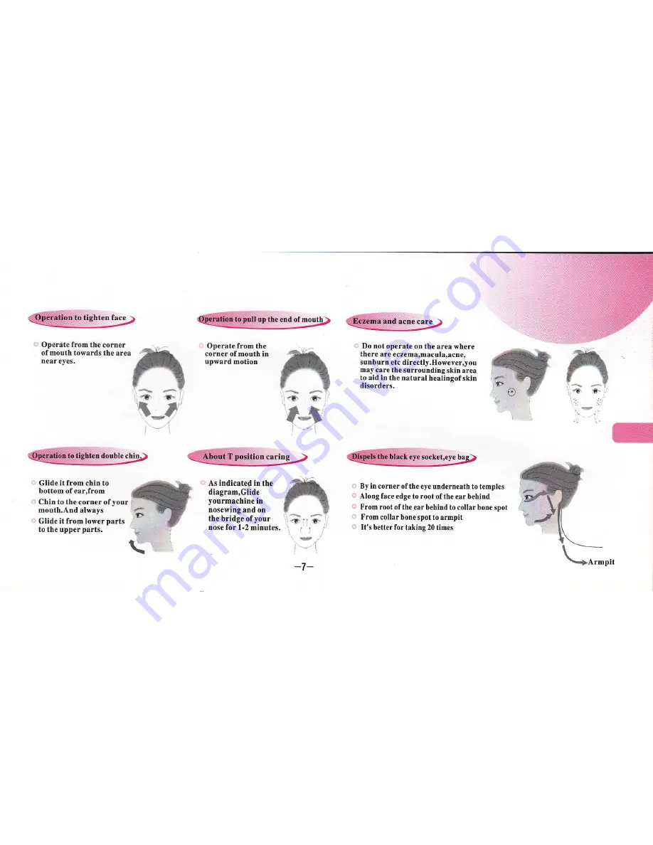 MAYA Photon-Ultrasonic Operating Instructions Manual Download Page 9