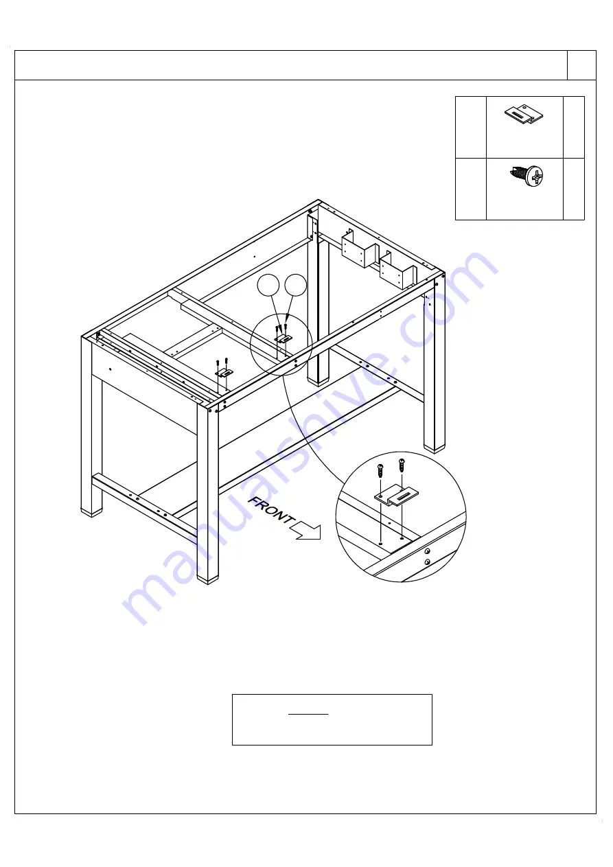 Mayline 50/50 Split Top Ranger Table 7774 Скачать руководство пользователя страница 9