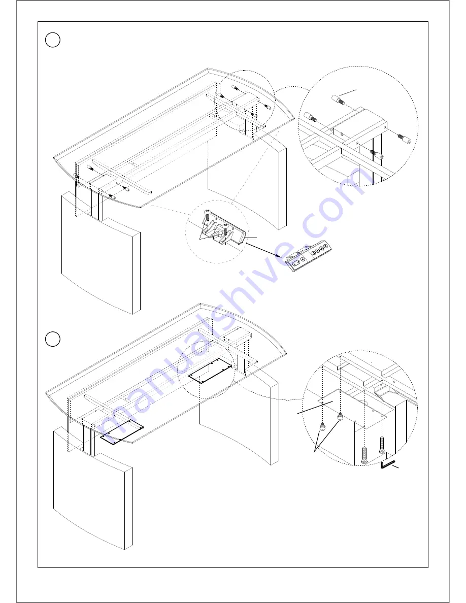 Mayline Medina MNDTHA63 Assembly Instructions Manual Download Page 8