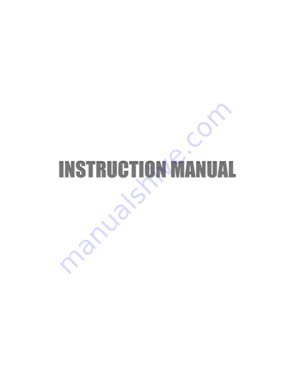 Maylong MN-1000 Instruction Manual Download Page 1