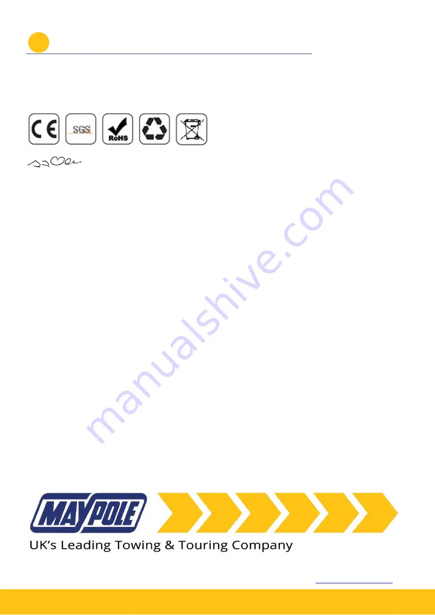 MayPole MP7429 Instruction Manual Download Page 7