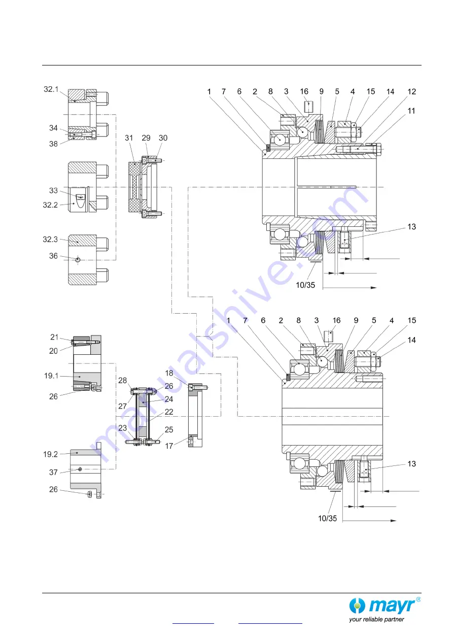 Mayr EAS-Compact 49 Series Installation And Operational Instructions Download Page 3