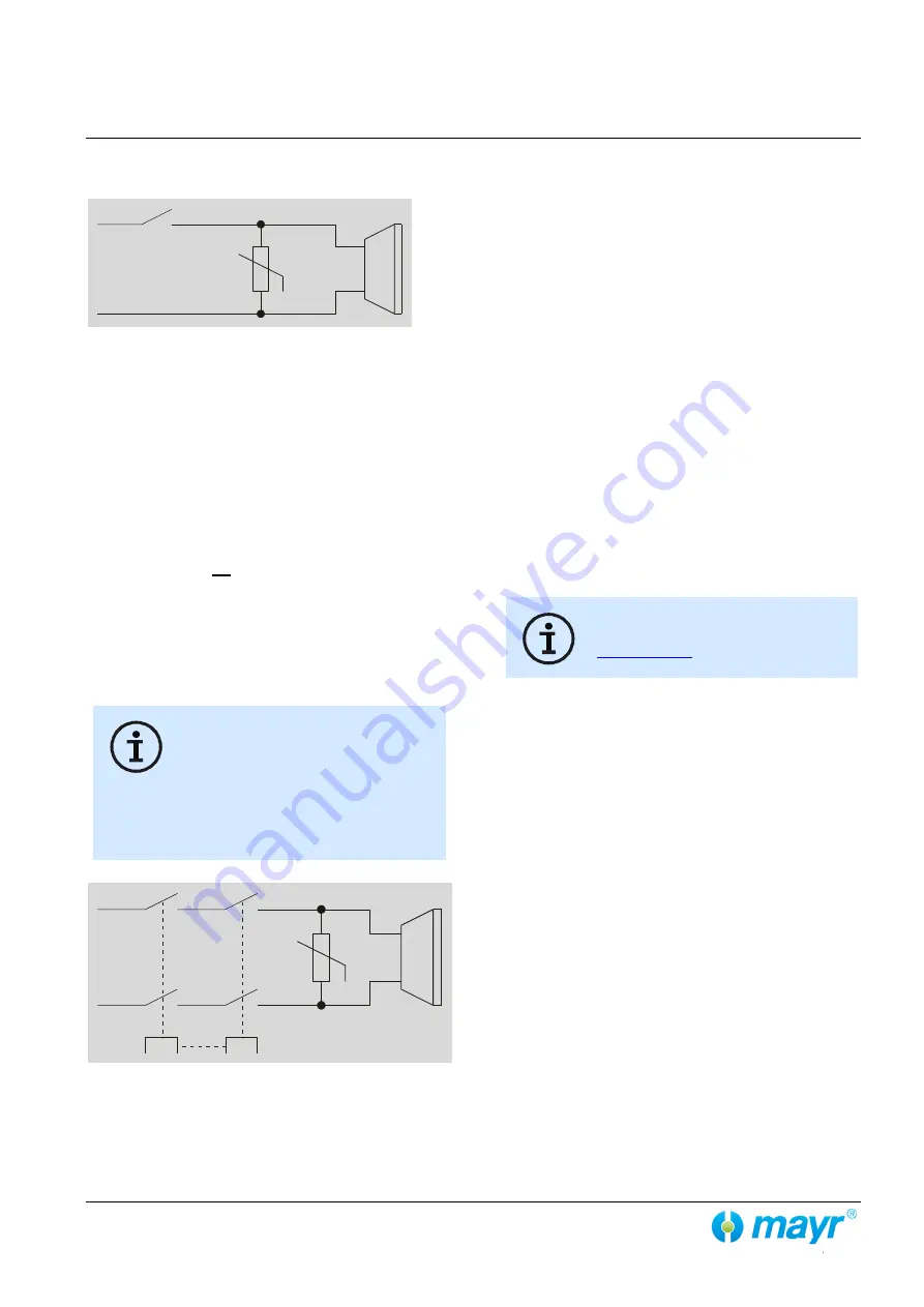 Mayr ROBA-servostop 8980.00 00 Operational Instructions Download Page 20