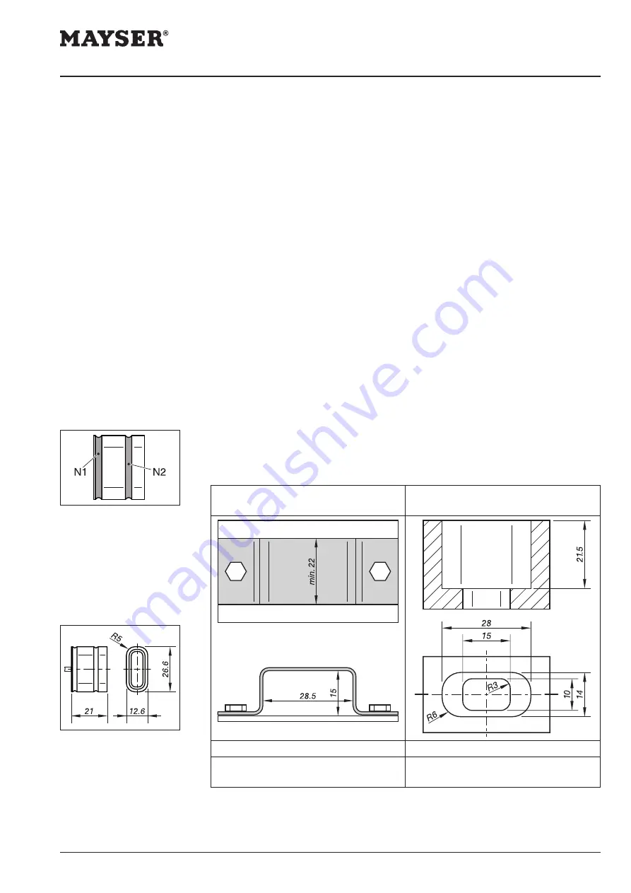 MAYSER 1005264 Operating Instructions Manual Download Page 17