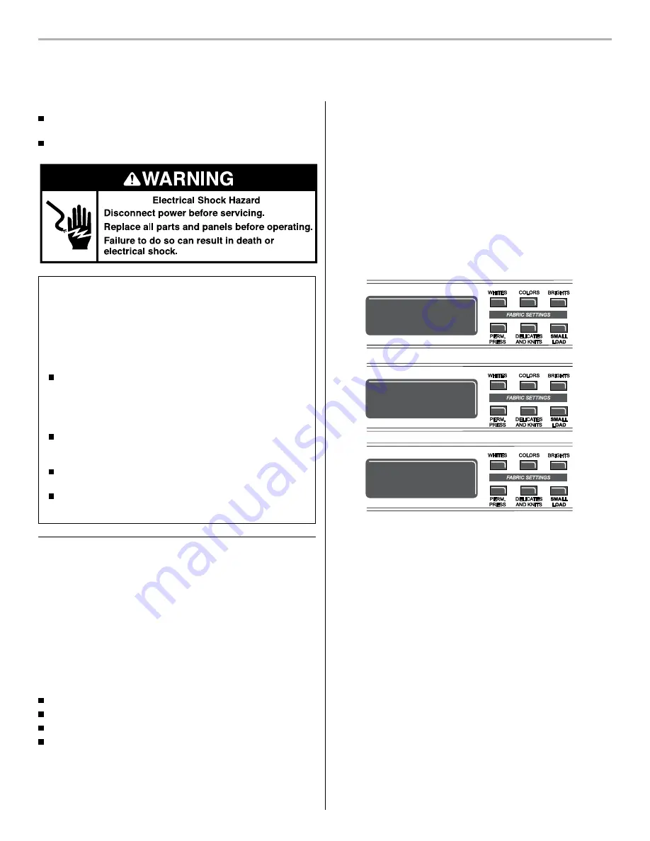 Maytag 120-volt 60-Hz Installation Instructions Manual Download Page 10