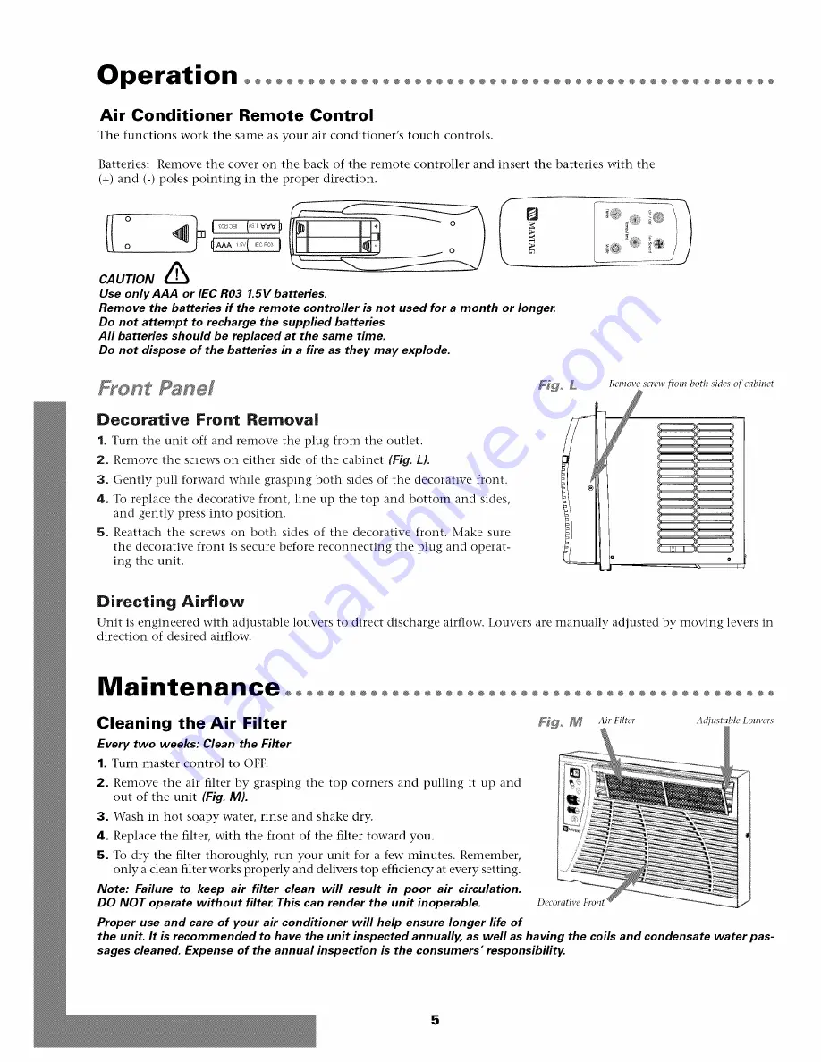 Maytag 23-11-2198N-004 Скачать руководство пользователя страница 6