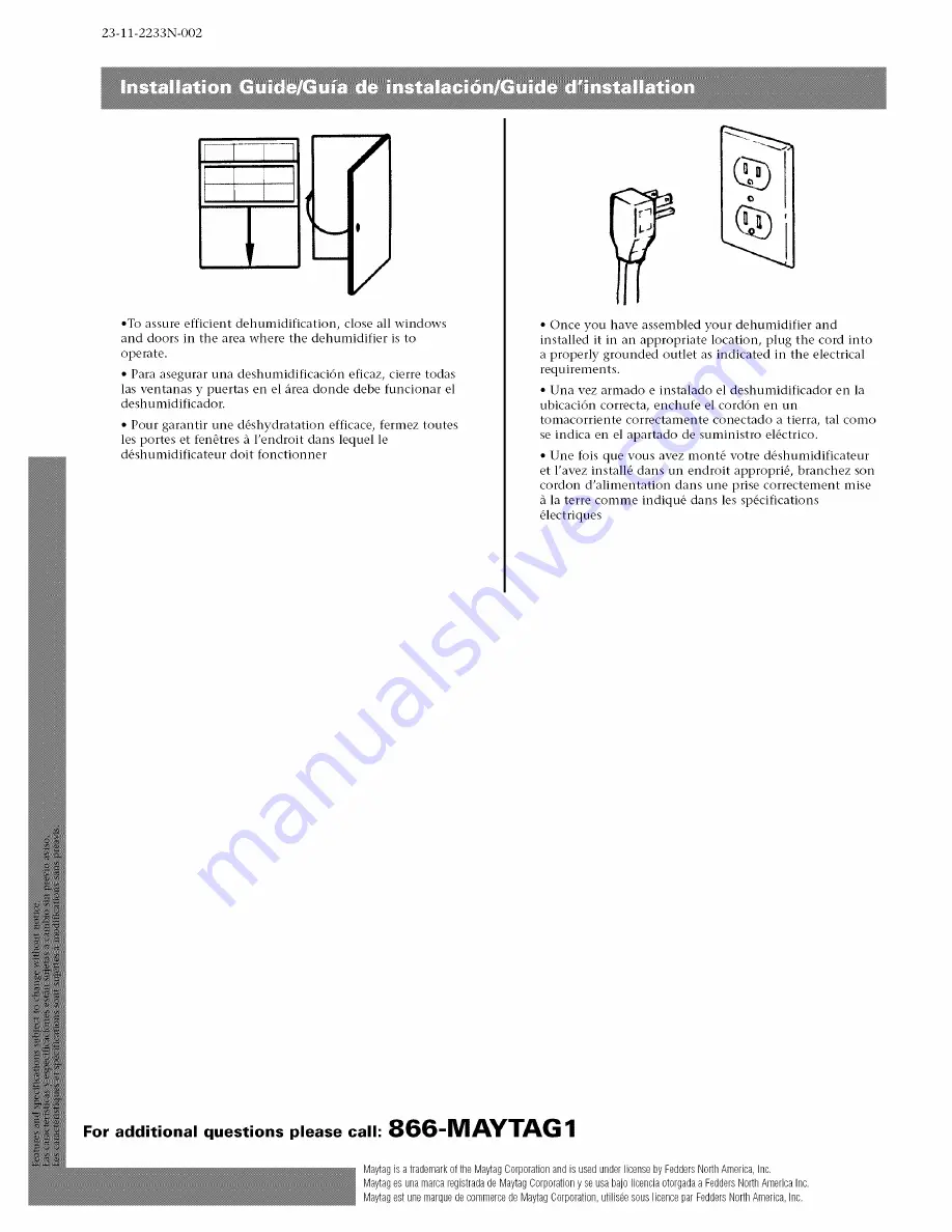 Maytag 23-11-2233N-002 User Manual Download Page 15