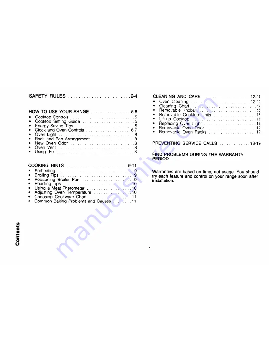 Maytag 336125 Use And Care Manual Download Page 2