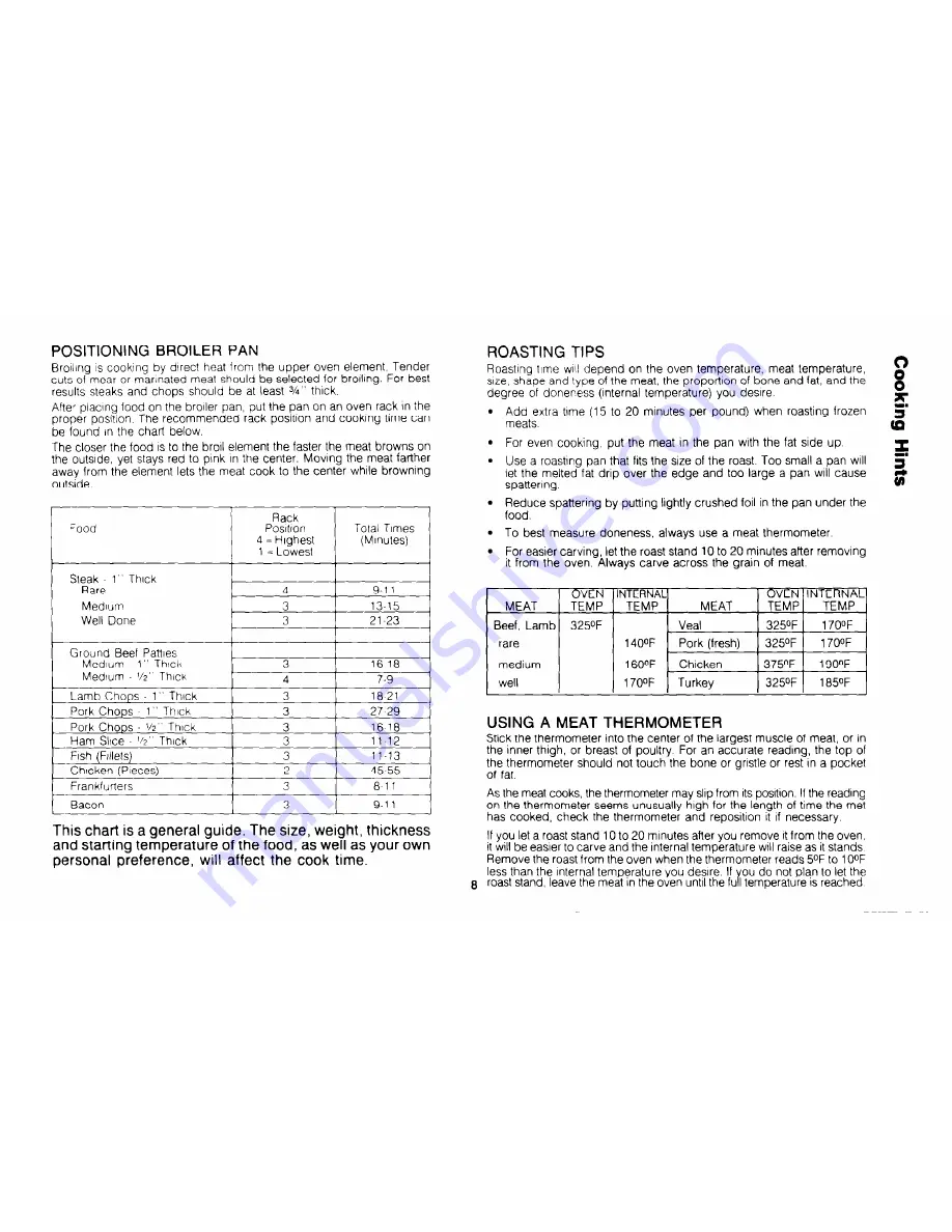 Maytag 336126 Use And Care Manual Download Page 9