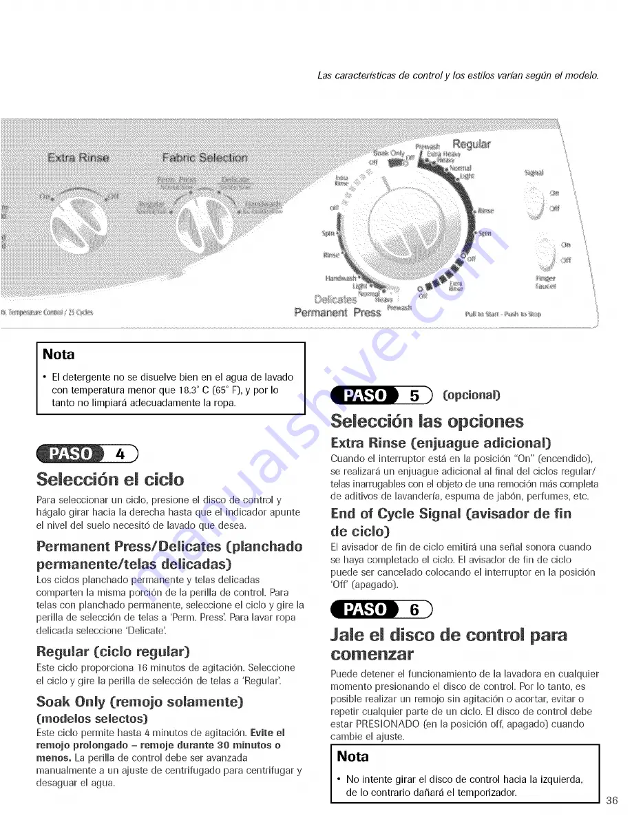 Maytag 35-6800 Use & Care Manual Download Page 37