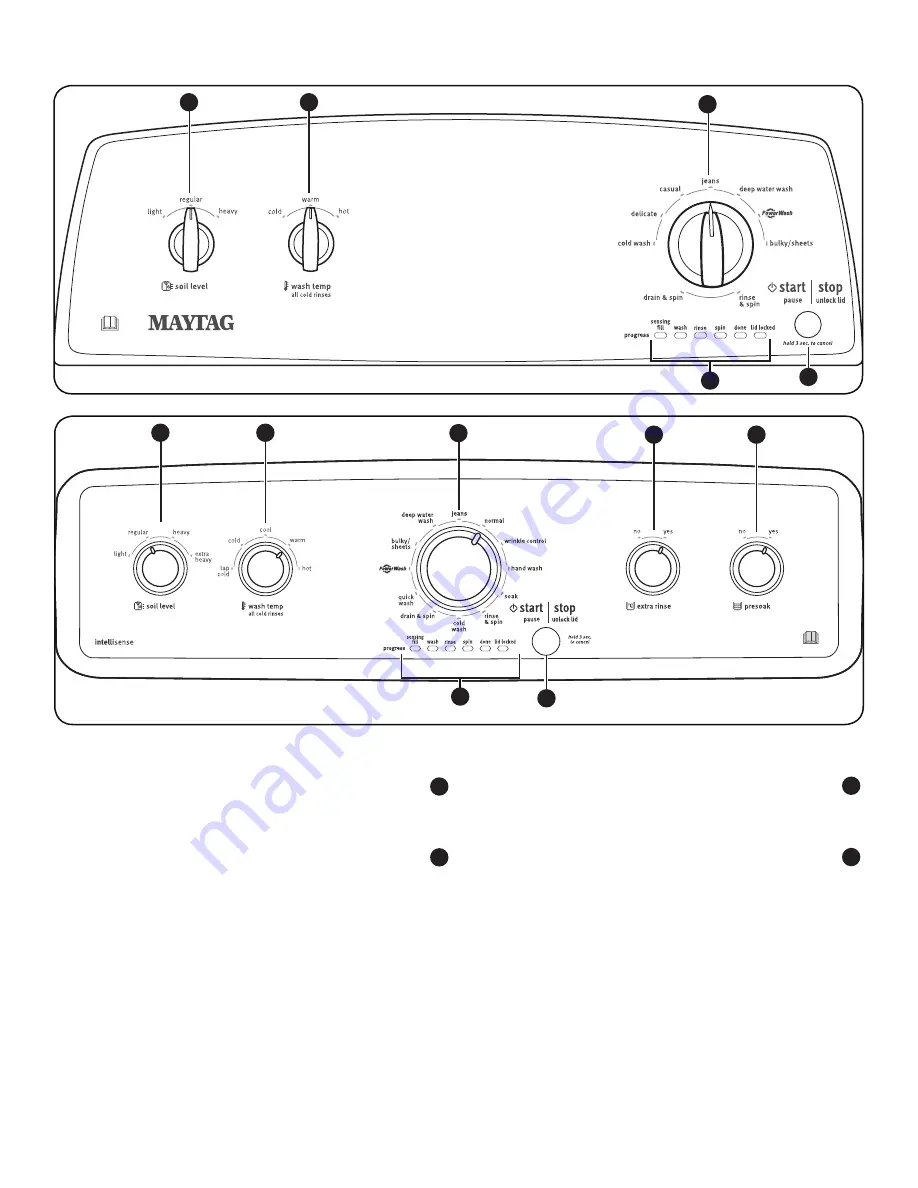 Maytag 4KMVWC410JW1 Use And Care Manual Download Page 36