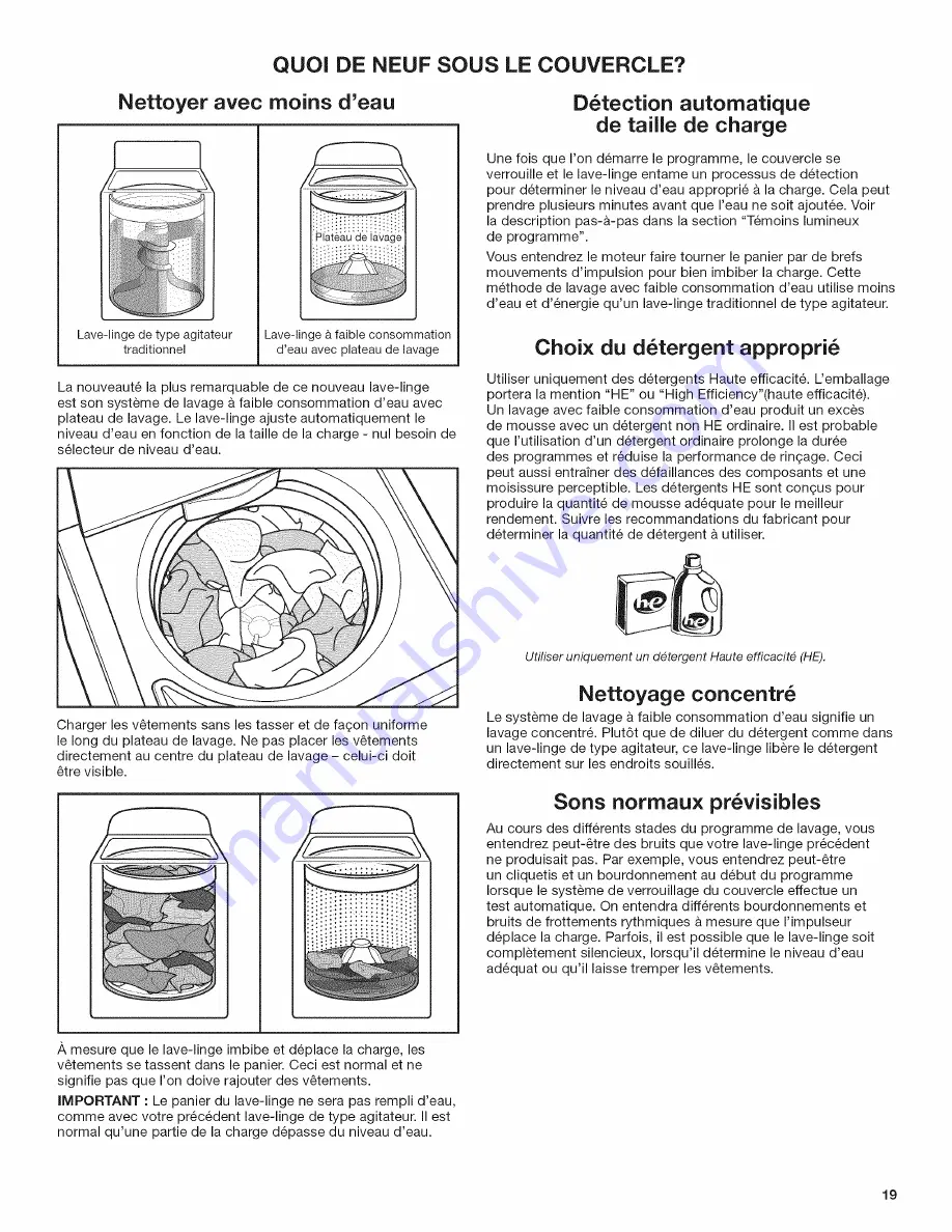 Maytag 4KMVWX505BW0 Use & Care Gude Download Page 19