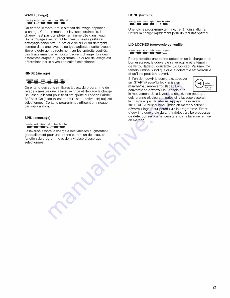 Maytag 7MMVWH450DW0 Use And Care Manual Download Page 21