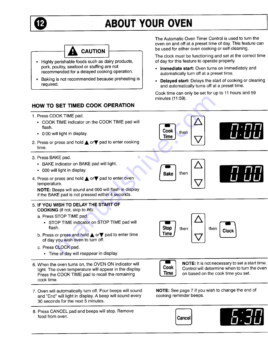 Maytag 8111P375-60 Скачать руководство пользователя страница 12