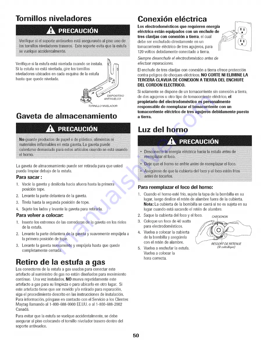 Maytag 8113P666-60 Use & Care Manual Download Page 51