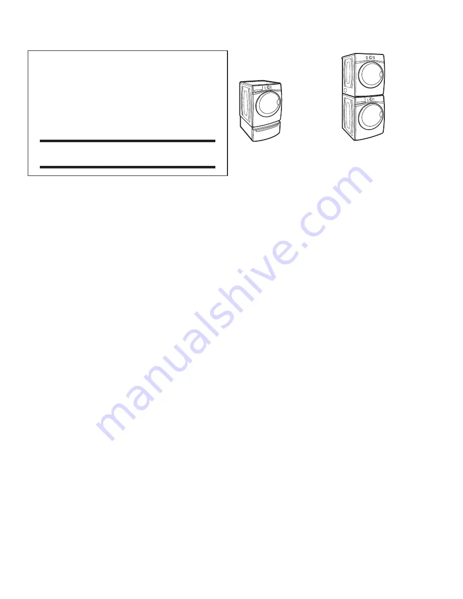 Maytag 8TMHW6630HW Use & Care Manual Download Page 5