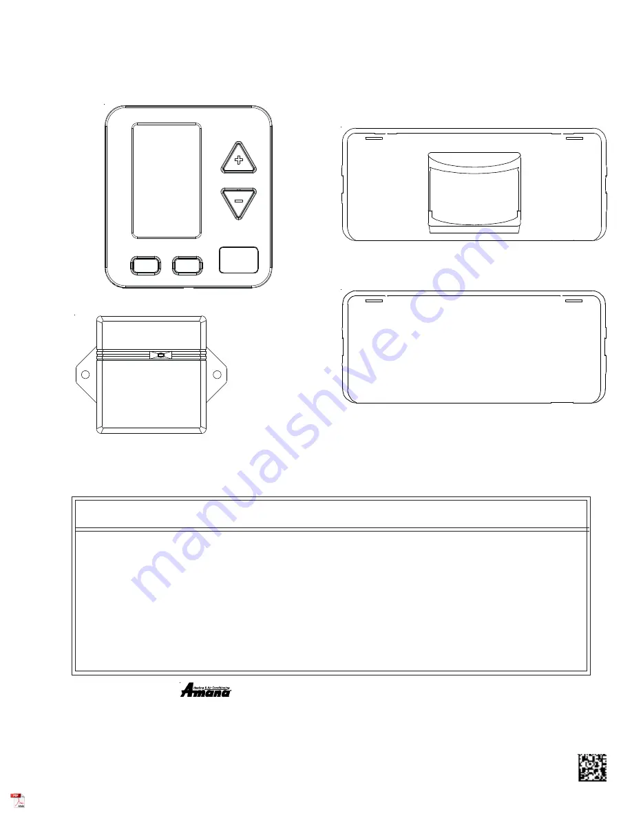 Maytag Amana DD01E Скачать руководство пользователя страница 1