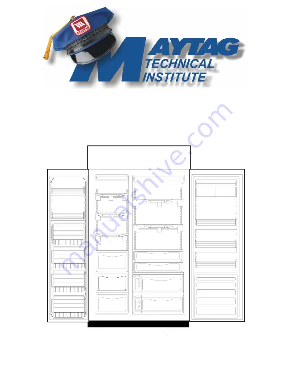 Maytag Built-in Refrigeration Manual Download Page 1