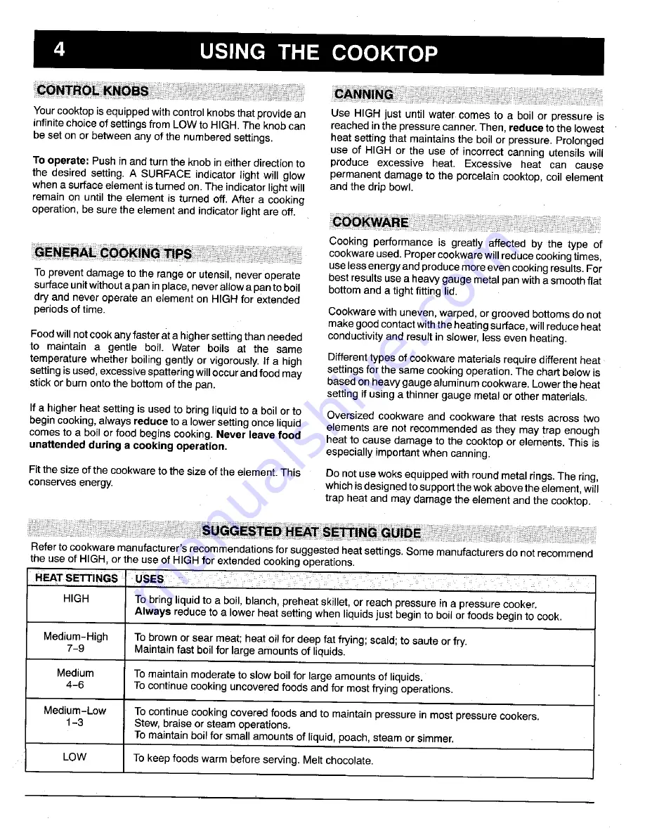 Maytag CE1500PAW User Manual Download Page 5