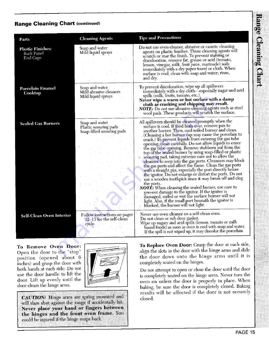 Maytag CHG9830 Instruction Manaul Download Page 16