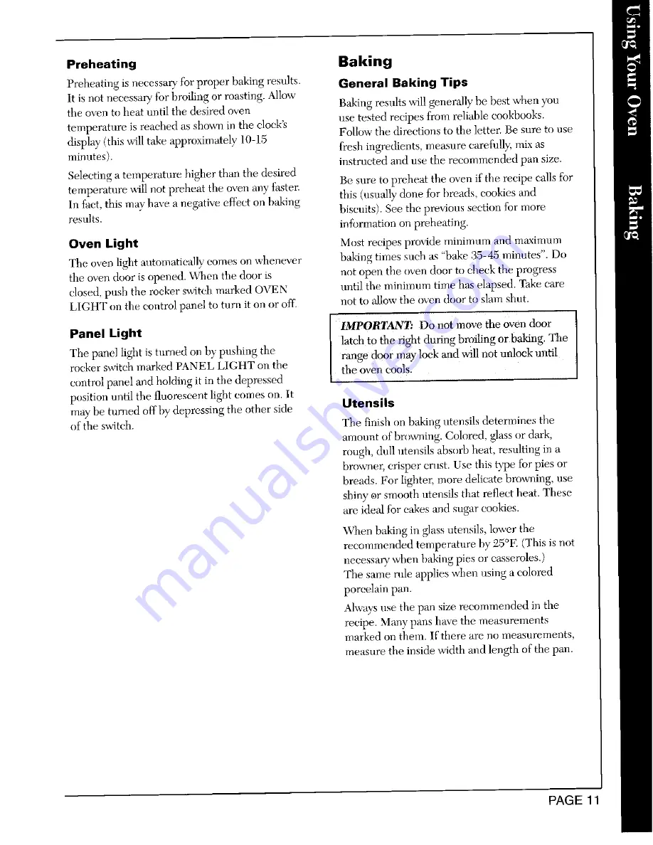 Maytag CRE9900ACB Owner'S Manual Download Page 12