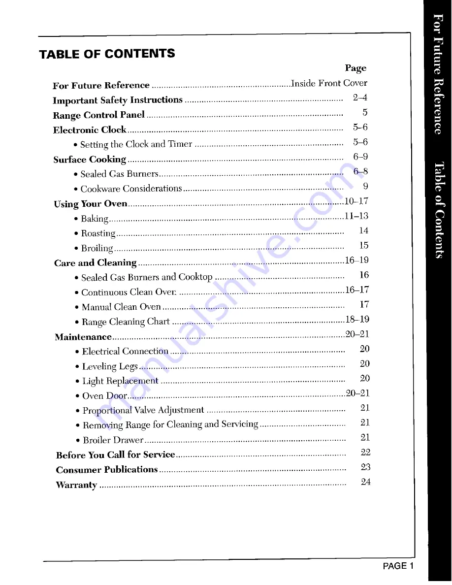 Maytag CRG7600AAL Repair Manual Download Page 1