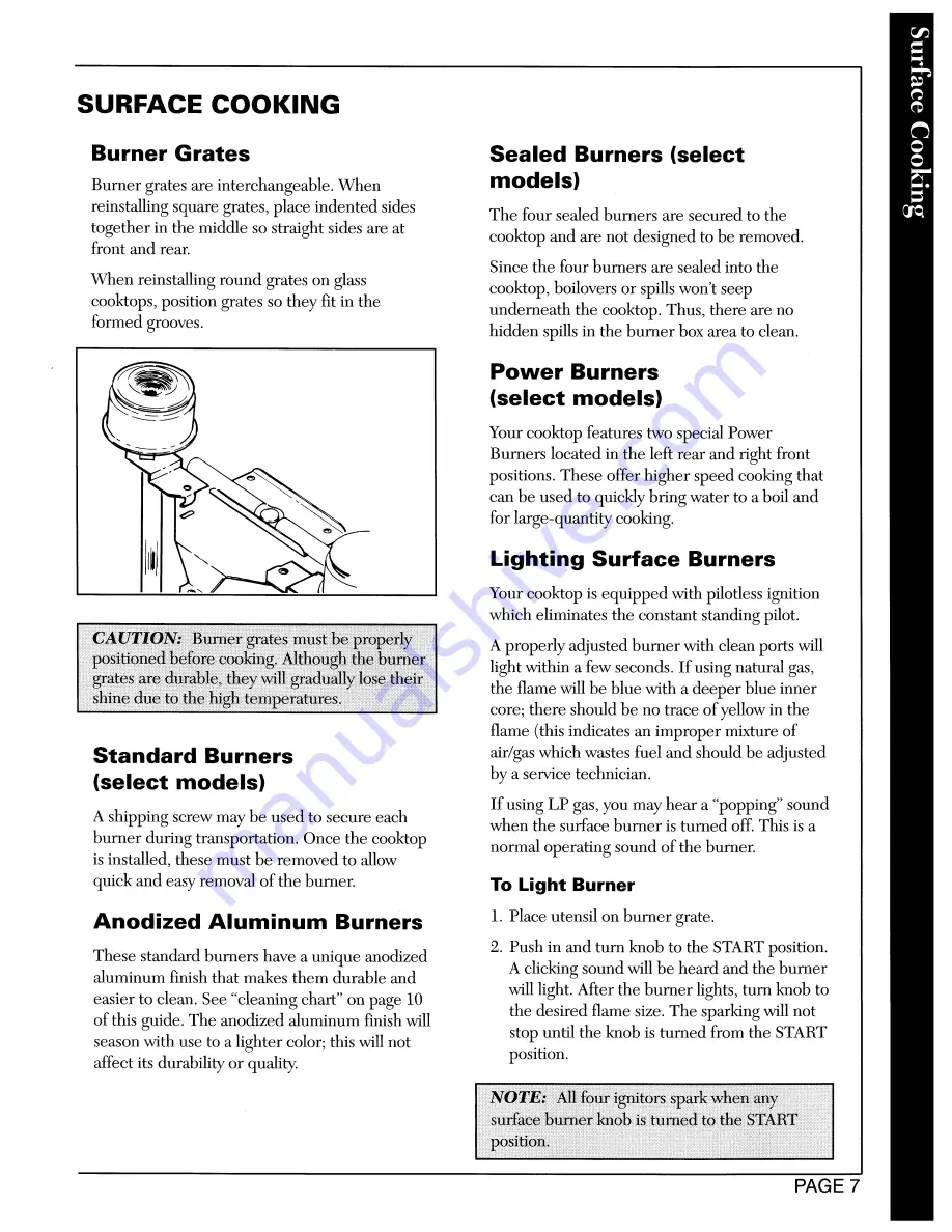 Maytag CSG5010 User Manual Download Page 9