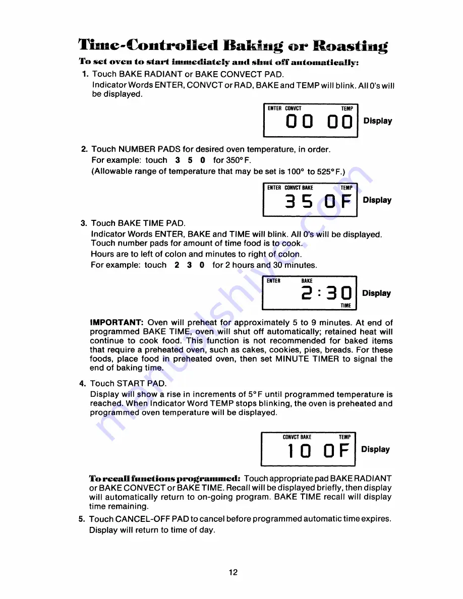 Maytag CWE 1000 Use And Care Manual Download Page 12