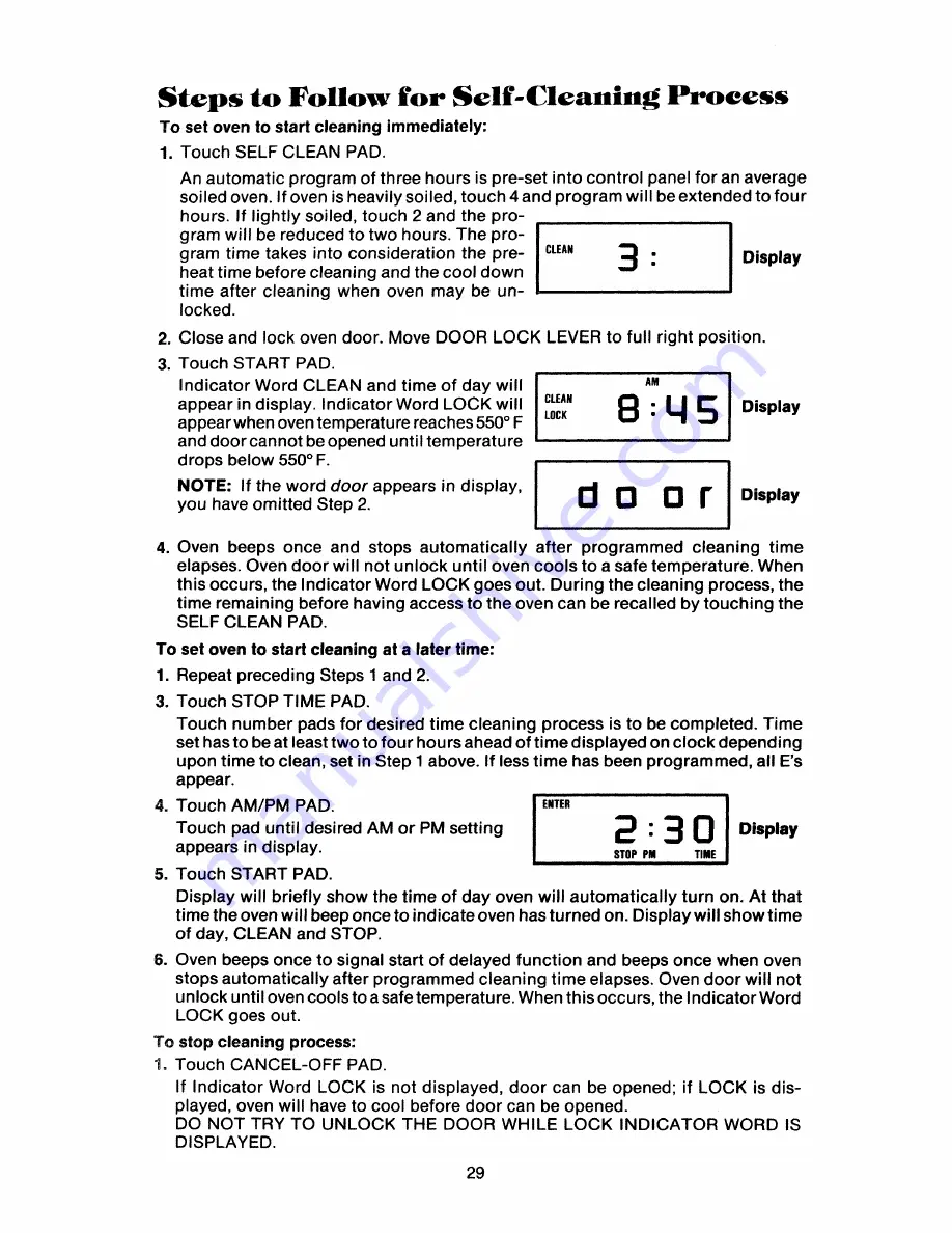 Maytag CWE 1000 Use And Care Manual Download Page 29