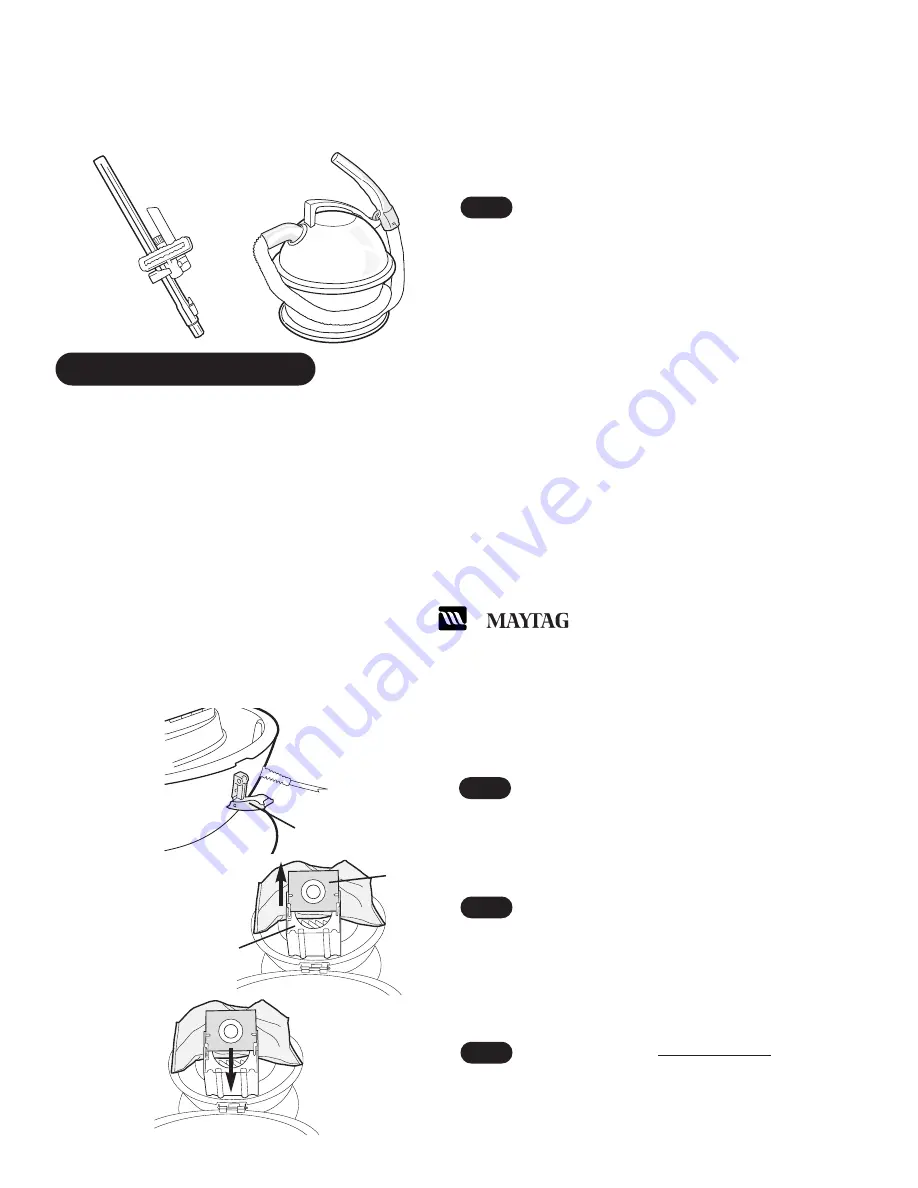 Maytag CYLINDER CLEANER Manual Download Page 6